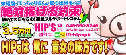ちょい!ぽちゃ萌っ娘倶楽部Hip's越谷店 - 越谷・南越谷・新越谷のデリヘル求人情報