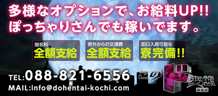このド変態 高知店 - 高知市のデリヘル求人情報