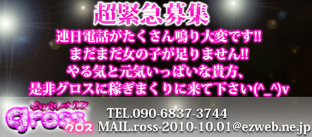 gross(グロス) - 山口市のデリヘル求人情報