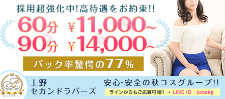 上野人妻セカンドラバーズ - 上野のホテルヘルス求人情報