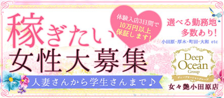 小田原デリヘル 女々艶 小田原店 - 小田原のデリヘル求人情報