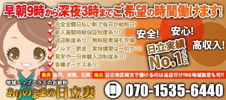 ありのままの日立妻 - その他茨城県のデリヘル求人情報
