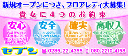 セブン - 小山のピンクサロン求人情報