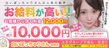 白いぽっちゃりさん 新宿店 - 新宿・歌舞伎町のホテルヘルス求人情報