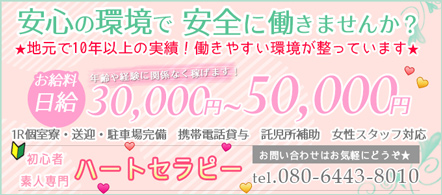 初心者☆素人専門 ハートセラピー - 宮崎市・延岡市のデリヘル求人情報