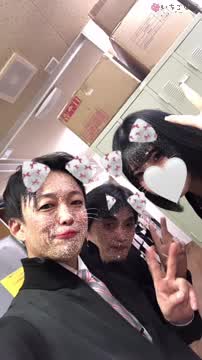 ゆりなちゃんとピース✌️