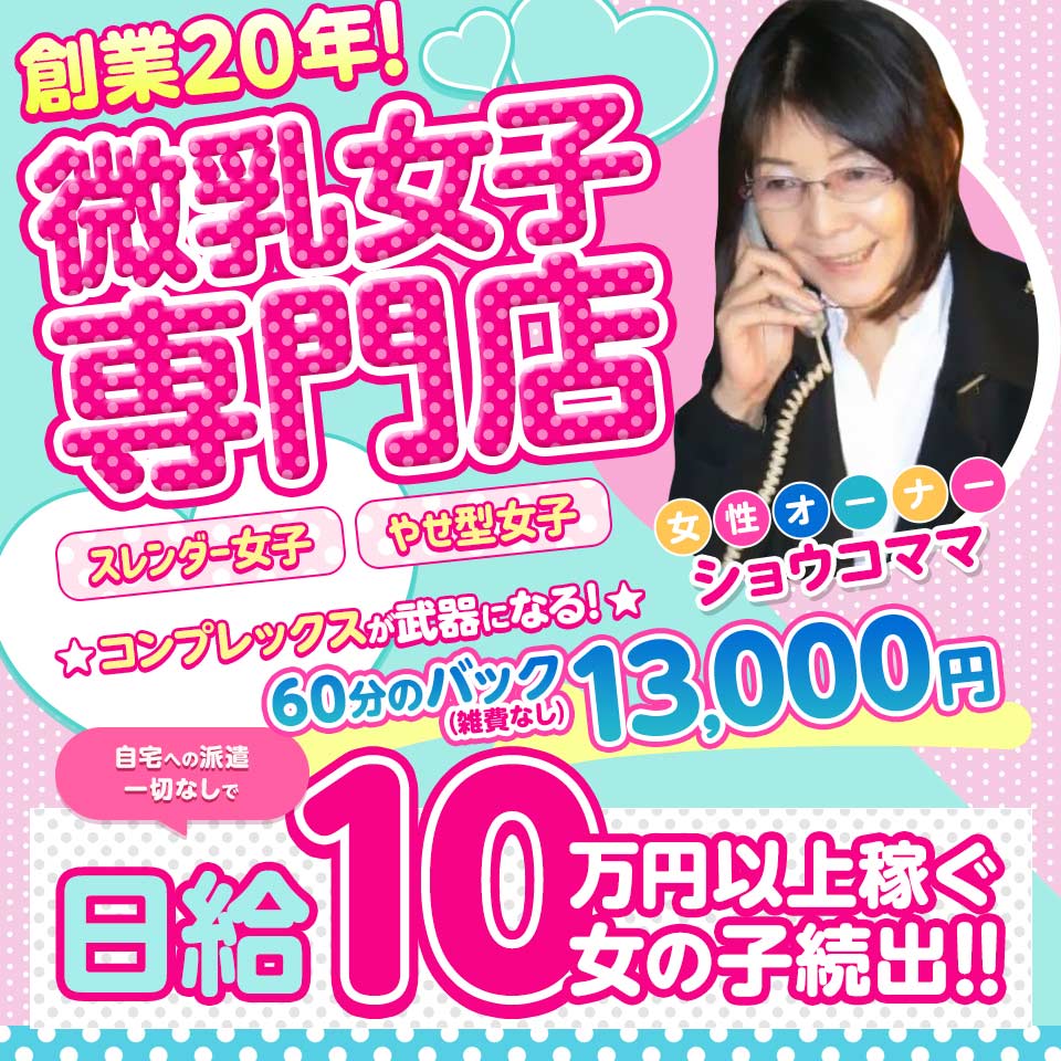 貧乳パラダイス - 大久保・新大久保のデリヘル求人情報