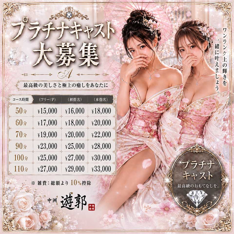 中洲遊郭 - 中洲のソープランド求人情報