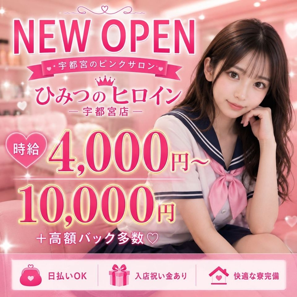 ひみつのヒロイン - 宇都宮のピンクサロン求人情報