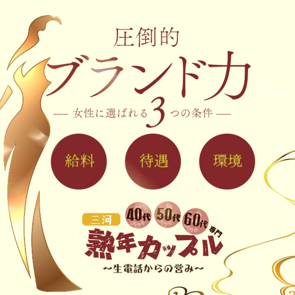 熟年カップル三河店～生電話からの営み～