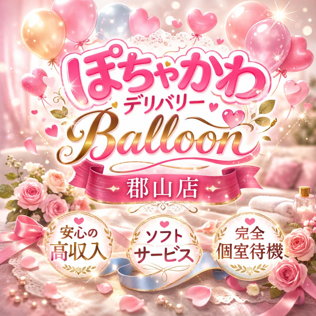 ぽちゃかわデリバリーバルーン郡山店