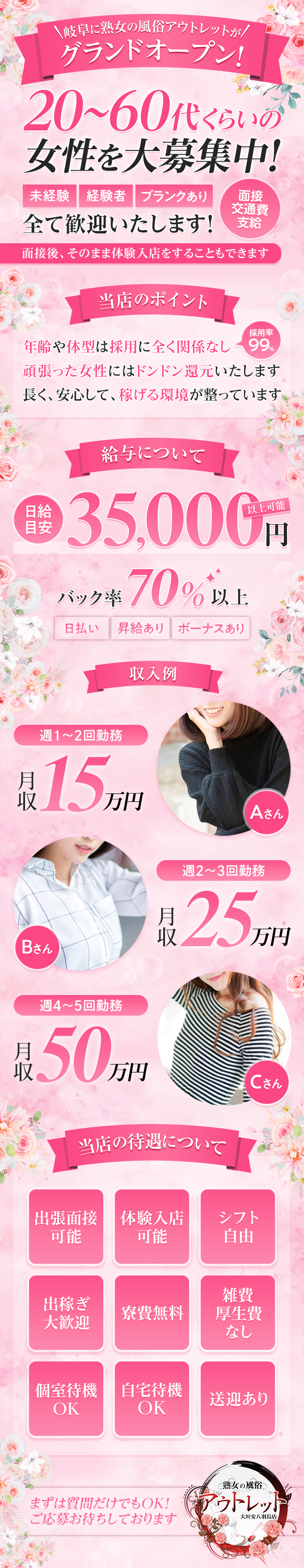 熟女の風俗アウトレット大垣安八羽島店